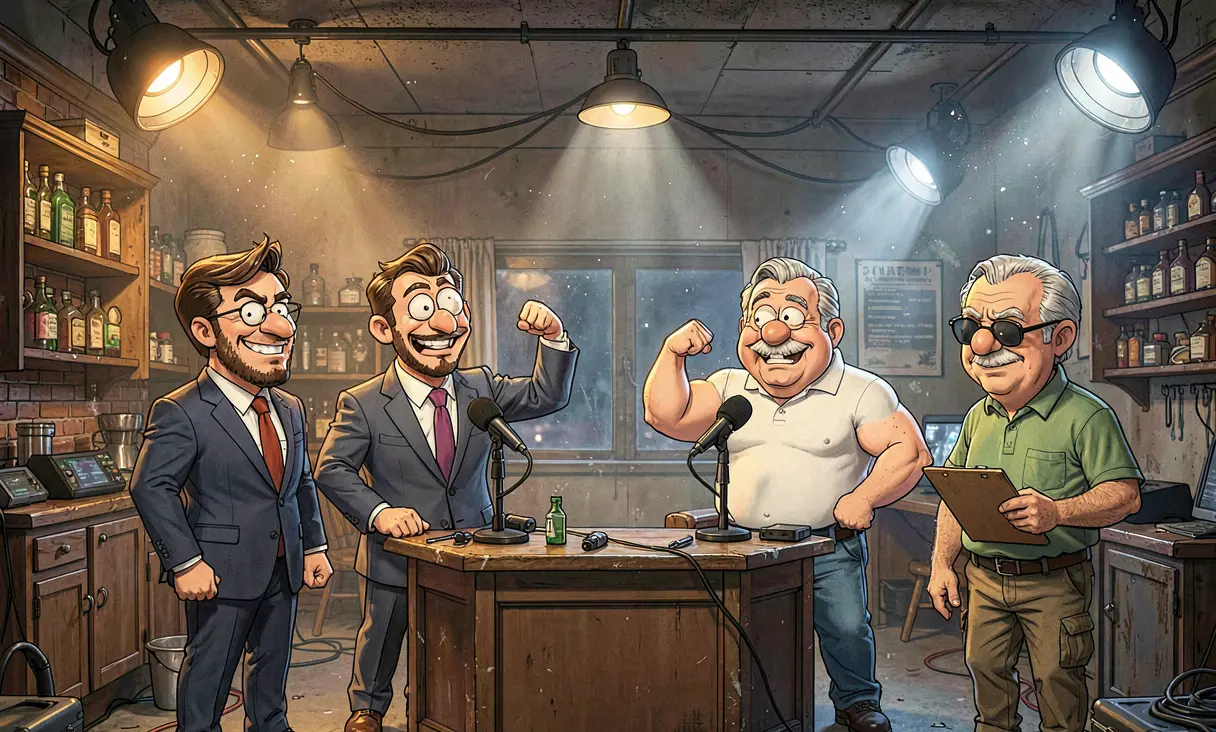 The Gang Does a Talk Show