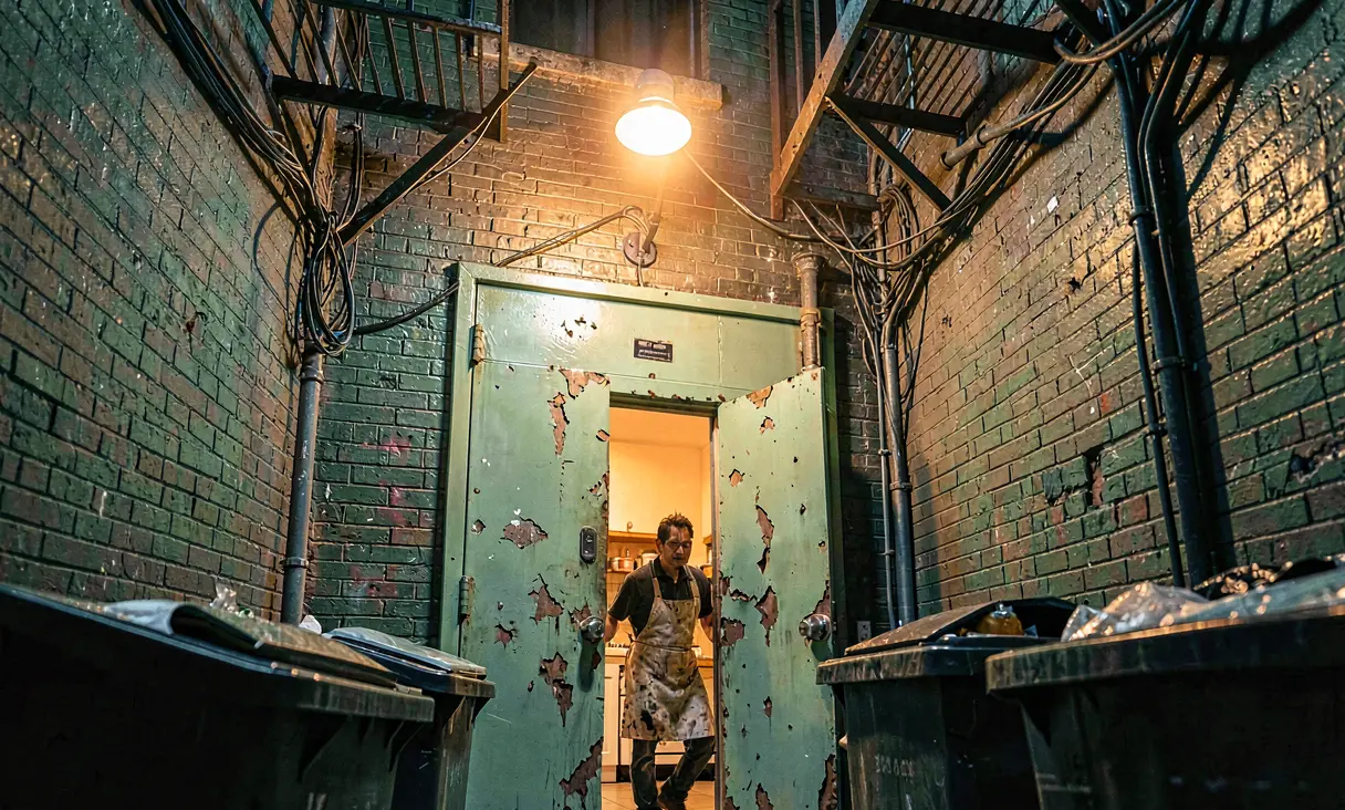 The Bar's Back Door