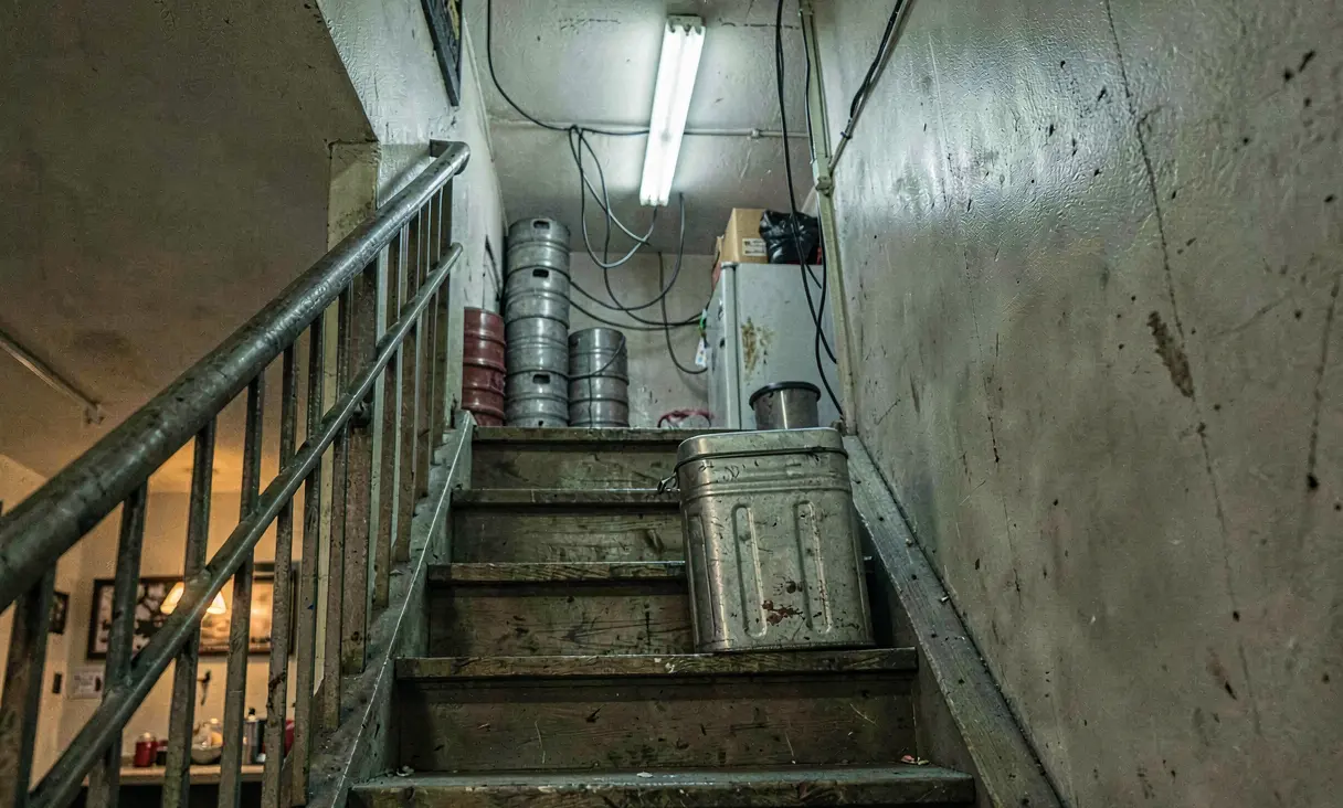 The Bar's Back Stairs