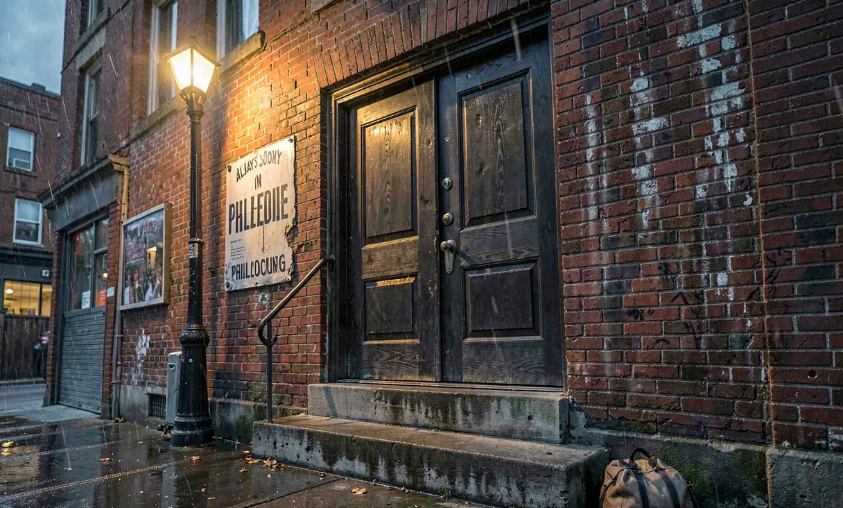 The Bar's Front Stairs