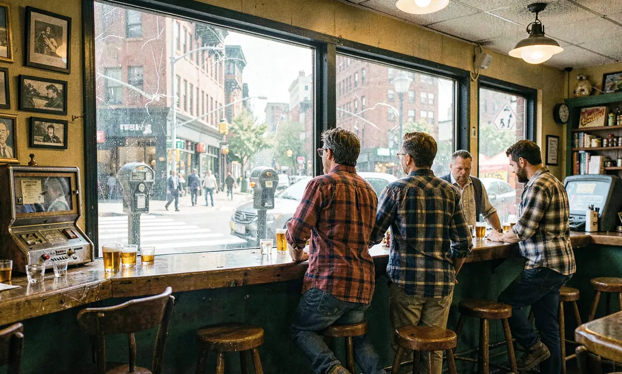 The Bar's Front Window