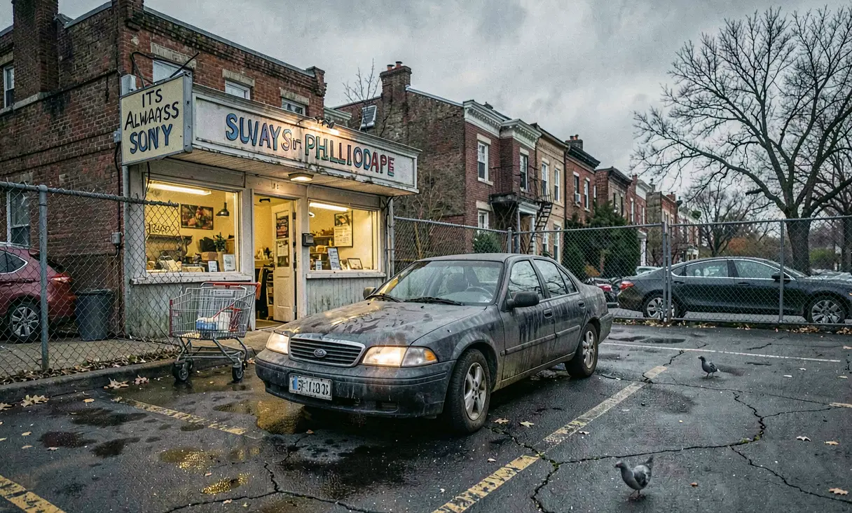 The Bar's Parking Lot